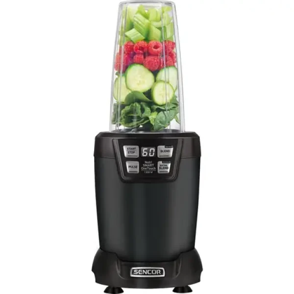 Sencor SNB 6600BK čierna / Nutri mixér / 1200 W / 800 1000 ml (8590669208746)
