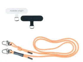 Mobile Origin Lanyard rope 6 mm šnúrka broskyňová / 82 - 163cm (LYR-UNI-PCFZ)