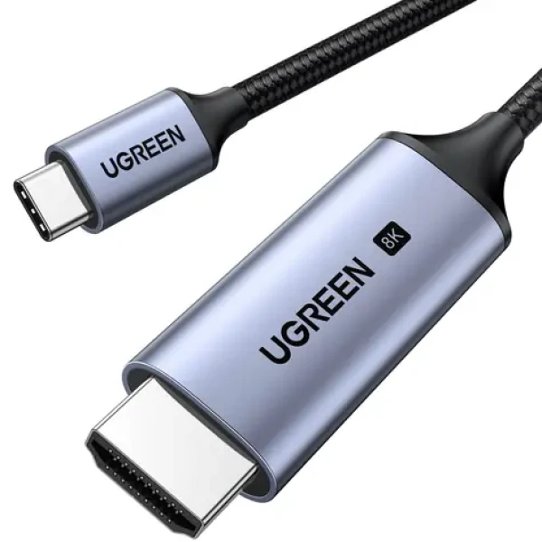 Ugreen 90451 Adaptér USB-C - HDMI / 8K / 1.5m čierna (6957303894512)