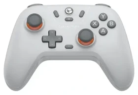 GameSir T4n Nova Lite sivá / Herný ovládač / Bluetooth / 2.4 GHz / USB-C / Hallov efekt (GST4NL005-3)