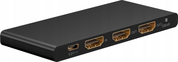 Goobay goobay HDMI Splitter 1 to 2 (4K @ 60Hz) (black)