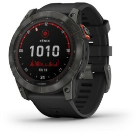 Garmin Fenix 7X Solar šedá-čierna Chytré hodinky GPS 1.4 dot. displej mapy BT WiFi vodeodolné