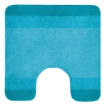 Spirella BALANCE tyrkysová / WC predložka / 55 x 55 cm / polyester / protišmyková