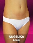 Dámske nohavičky Angelika 2PACK White - Funny day L bílá