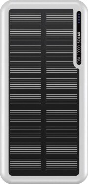 Boompods Obi 10,000mAh Solar Powerbank - White