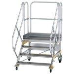 MUNK Günzburger Steigtechnik 600804 hliník, pozinkovaná ocel schodíky; 600804