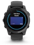 Garmin Fenix E stainless Steel slate grey