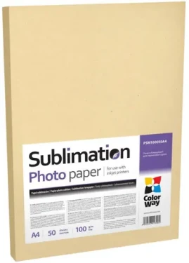 Colorway Fotopapier / Sublimačný / A4 / 100 g/m2 / 50 listov (PSM100050A4)
