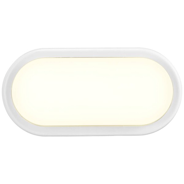 Nordlux Cuba Energy Oval 2019181001 LED vonkajšie nástenné osvetlenie  LED LED 6.5 W biela; 2019181001