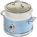 Ariete 2904 Vintage modrý / parný hrniec / 700W / 2 nádoby / 1.8 l nádoba na vodu (00C290405AR0)
