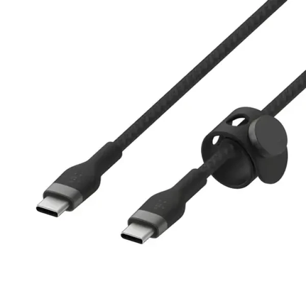 Belkin Pro Flex USB-C/USB-C / Kábel / silikónový / rýchlonabíjací (CAB011BT3MBK)