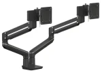Fellowes TALLO 2 ramená vedľa seba čierna / Držiak monitora / do 40" / nosnosť ramena 9 kg / plynová vzpera (FELFERGARMTAL2N)