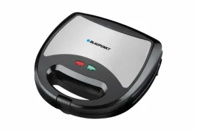 Blaupunkt SMS611 čierno-strieborná / sendvičovač / 750W / 3 nadstavce (SMS611)