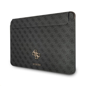 GUESS PU 4G Metal Logo Computer Sleeve 13 sivá (3666339005412)