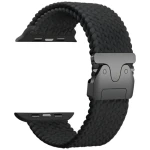Beline remienok Woven Nylon Parachute čierna / Remienok pre Apple Watch / 38/40/41 mm / Nylon