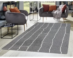 Koberec Nova 80x150 cm, šedý%
