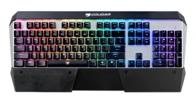 COUGAR Attack X3 RGB / Herná klávesnica / Cherry MX Red / RGB podsvietenie / drôtová USB (37AX3M1SB.0017)