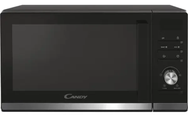 Candy CMWA23TNDB čierna / Mikrovlnná rúra / 23 l / 900 W / Otočné ovládanie / Displej (100001743550)