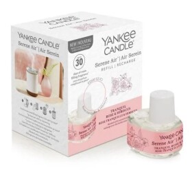 Yankee Candle Serene Air Tranquil Rose amp; Hibiscus náplň do vonného difuzéra / 17 ml / doba prevoňania až: 30 dní (5038581106540)