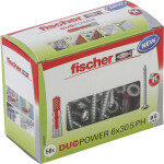 Fischer DUOPOWER 6x30 PH LD 535463 50 ks