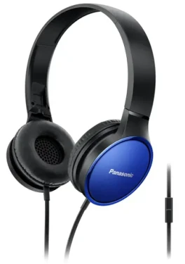 Panasonic RP-HF300ME-A / Slúchadlá s mikrofónom / jack 3.5mm / modrá (RP-HF300ME-A)