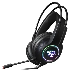 VARR VH8030 čierna / Herné slúchadlá s mikrofónom / RGB / USB / 2x Jack 3.5 mm (VH8030)