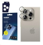 3mk HARDY Lens Protection Pre sklá na fotoaparát pre Apple iPhone 15 Pro Natural (5903108573429)