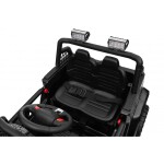 Mamido Mamido Elektrické autíčko OFF ROAD EXTREME 4x4 čierne 24V | 200W | 50 kg | EVA | LED | 2,4 Ghz | ECO koža