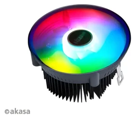 Akasa AK-CC1106HP01 Vegas Chroma AM / Chladič CPU / pre AMD AM4, AM3+ / 120 mm / ARGB / PWM (AK-CC1106HP01)