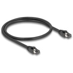Delock 80232 RJ45 sieťové káble, prepojovacie káble CAT 8.1 S/FTP 50.00 cm čierna 1 ks; 80232