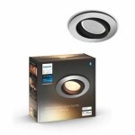 Philips Hue WA Milliskin zápustné LED svietidlo okrúhle GU10 1x5W / 350lm / 2200-6500K / IP20 (SKL000361859)