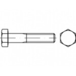 TOOLCRAFT TO-5397363 šesťhranné skrutky M36 165 mm vonkajší šesťhran ocel glavanizované zinkom 1 ks; TO-5397363