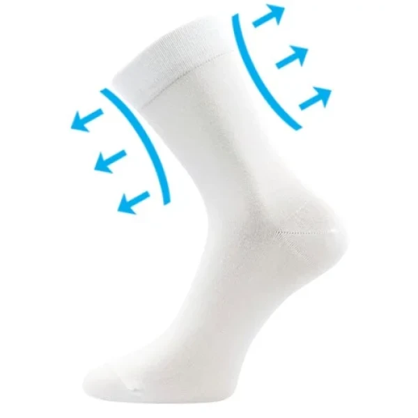 Ponožky LONKA Drmedik white 3 páry 35-38 119258