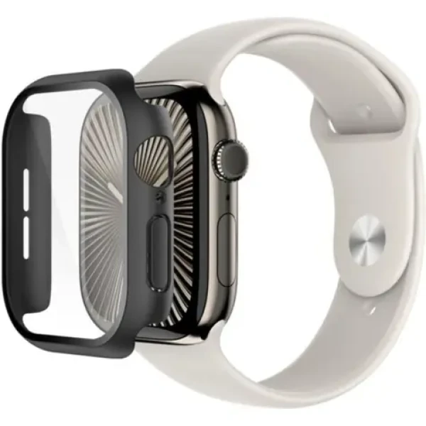 Belkin ScreenForce 2v1 ochranné púzdro pre Apple Watch Series 10 (46 mm) čierna (OWA003hqBK)