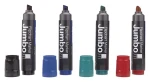 Magnetoplan JUMBO / Popisovač / Sada 4 farieb / Šírka stopy 2-10 mm