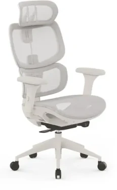 SENSE7 NOBU biela / Kancelárske ergonomické kreslo / nosnosť 130 kg (5902659847904)
