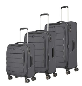 Sada cestovných kufrov Travelite Skaii 4w S,M,L Anthracite
