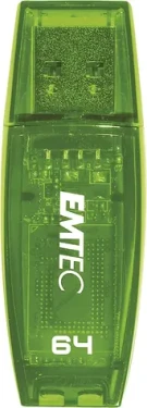 EMTEC C410 Color Mix 2.0 64GB zelená / Flash Disk / 64GB / USB 2.0 (ECMMD64G2C410)