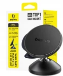 Baseus GoTrip DC1 čierna / Držiak telefónu do auta / MagSafe / palubná doska a čelné sklo (6932172692308)