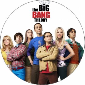 Jedlý papier The Big Bang Theory - Teória veľkého tresku 19,5 cm - Pictu Hap - Pictu Hap