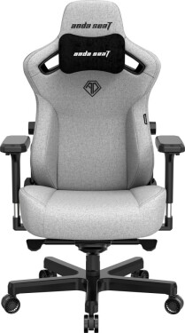 Anda Seat Fotel gamingowy Kaiser 3 L materiałowy szary obrotowy