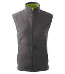 Vision pánska softshellová vesta steel grey 3XL