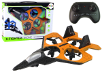 Mamido Stíhacie lietadlo X fighter drone na diaľkové ovládanie RC oranžové