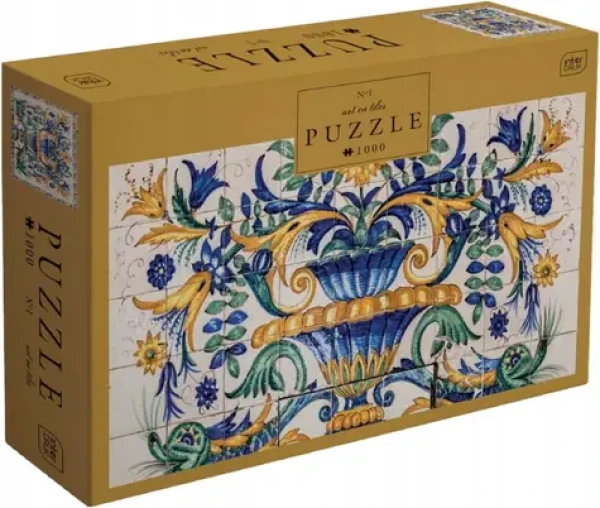 INTERDRUK Puzzle Art on Tiles 1: Kytica na podstavci