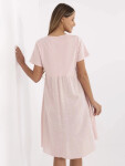 Šaty MO SK 1005.67 svetloružové jedna velikost