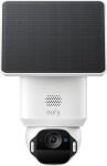 Eufy SoloCam E42 - Kamera monitorujúca sieciowa, obracająca się, nachylająca, z prokovformą obrotową, do użytku na zewnątrz, wodoodporna, farba (dzień i noc) - 8 MP - 3840 x 2160 - 4K - z napędem - audio - Bezdrôtová - Wi-Fi - z HomeBase S380 i panel...