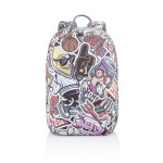 XD Design Bobby Soft Art graffiti / Bezpečnostný študentský batoh / 16 L (P705.868)