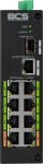 BCS BCS-L-SP08E01G-1SFP(2) BCS Switch 8x PoE, 1x RJ45, 1x SFP Gigabit