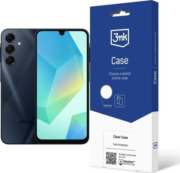 Samsung Galaxy A16 8/256GB Czarny (M0805388) + Etui Clear Case