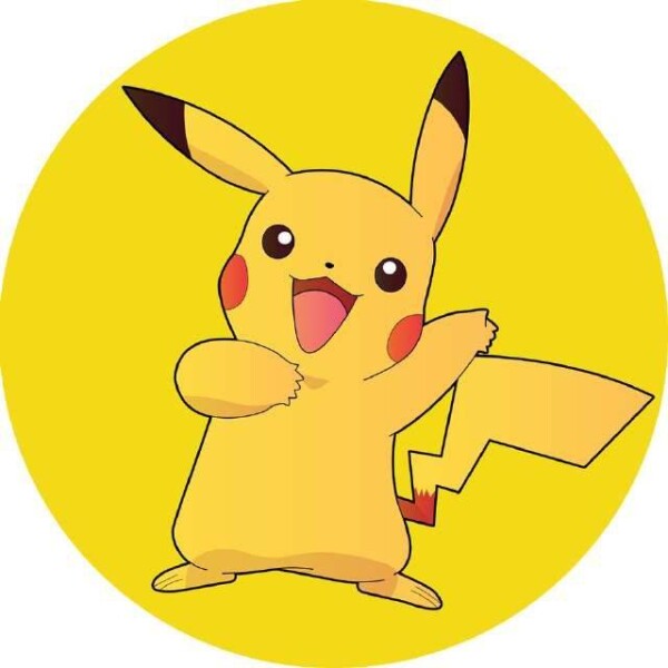 Jedlý papier Pokemon Pikachu 19,5cm - Pictu Hap - Magic - Magic